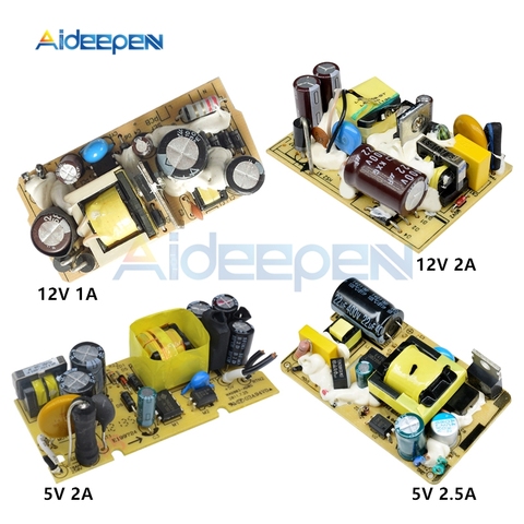 Module d'alimentation de commutation, Protection contre les surtensions, les surintensités et les courts-circuits, AC-DC AC 100V-240V à DC 5V 2A/2,5a 12V 1A ► Photo 1/6