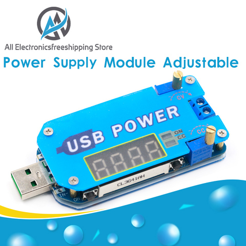 15W DC-DC réglable CC CV USB 5V à 3.3V 9V 12V 24V 30v Module d'alimentation réglable ► Photo 1/6