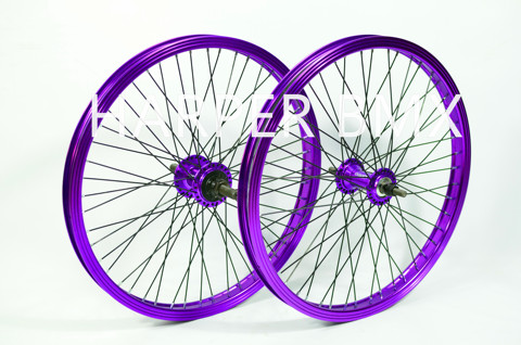 20 pouces BMX jeu de roues roulement moyeu 36 trous roue en alliage d'aluminium jante BMX roues accessoires ► Photo 1/4