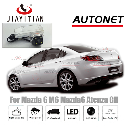 JiaYiTian-caméra de recul pour Mazda 6 Atenza GH 2006, 2007, 2008, 2009, 2010 ~ 2012/CCD, caméra de sauvegarde inversée pour stationnement ► Photo 1/6