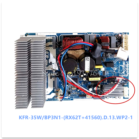 Pour climatiseur carte d'ordinateur carte KFR-35W KFR-35W/BP3N1 KFR-35W/BP3N1-(RX62T + 41560).D.13.WP2-1 bon fonctionnement ► Photo 1/4