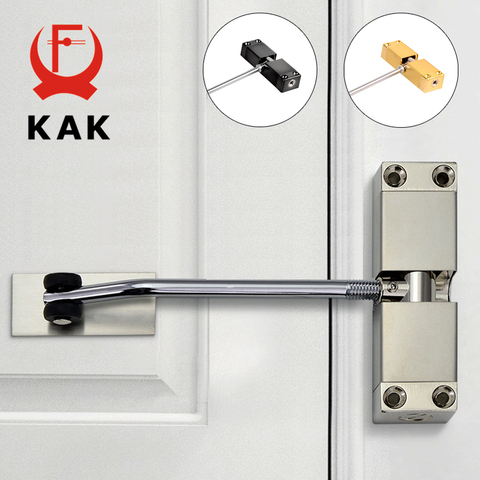 Le dispositif automatique de fermeture de porte de ferme-porte de ressort d'acier inoxydable de KAK peut ajuster le matériel de porte de meubles de dispositif de fermeture de porte ► Photo 1/6