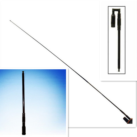 VHF – antenne télescopique de 121cm, longue portée, signal fort, pour gps garmin astro 320 asro 220 ► Photo 1/5