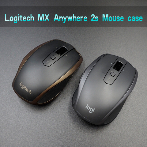 1 ensemble original nouveau boîtier de souris coque de souris pour Logitech MX partout 2 2s véritable boîtier de souris gris doré haut bas étuis ► Photo 1/6