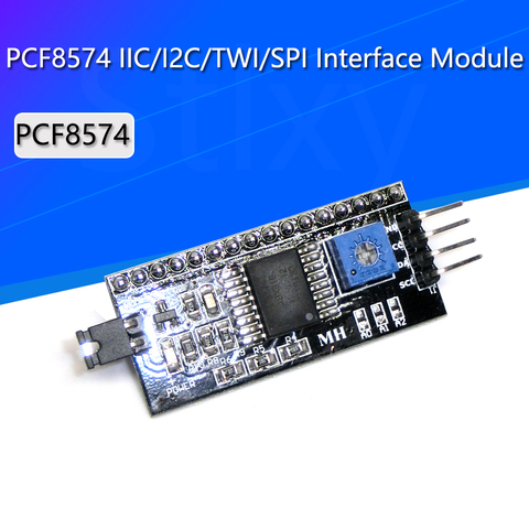 IIC I2C TWI SPI Interface série carte Port 1602 2004 LCD LCD1602 adaptateur plaque LCD adaptateur convertisseur Module PCF8574 ► Photo 1/3