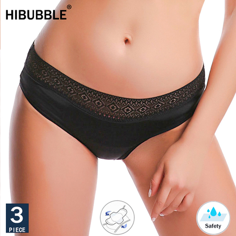 VIP quatre couches période culotte nouvelle culotte menstruelle étanche physiologique antibactérien slips Sexy sous-vêtements en dentelle femmes ► Photo 1/6