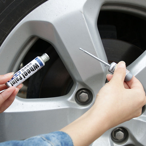 Stylo de réparation anti-rayure automobile | Remplissage de voiture, stylo de couverture, peinture imperméable pour pneu roue, stylo marqueur de réparation, peinture de voiture Non-toxique, rafraîchissement ► Photo 1/6