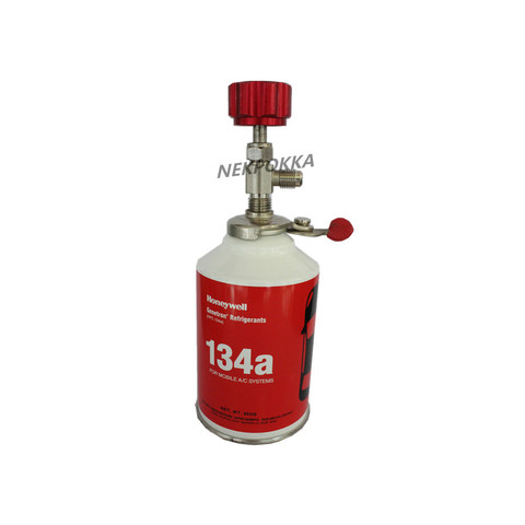 R134a R12 R410a R404a R407a R600a R22 A/C ouvre-bouteille réfrigérant, peut ouvrir n'importe quelle bouteille de réfrigérant, vanne de Distribution ► Photo 1/6