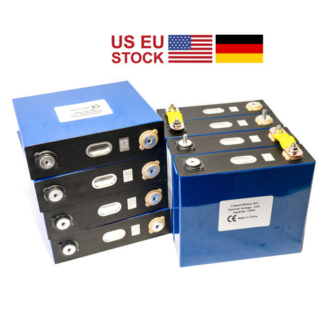 Lot de 8 batteries Lifepo4, 3,2 V, 120ah, 176ah, Lithium, fer, Phosphate, cellules solaires, rechargeables, 24V, pas 150ah, EU, US, sans taxes ► Photo 1/6