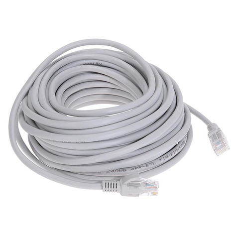 Ethernet haute vitesse Cat5e RJ45 câble netwerk Lan câble ordinateur routeur câble d'ordinateur 1M/5M/10M/15M / 30M / 50M /100M ► Photo 1/6