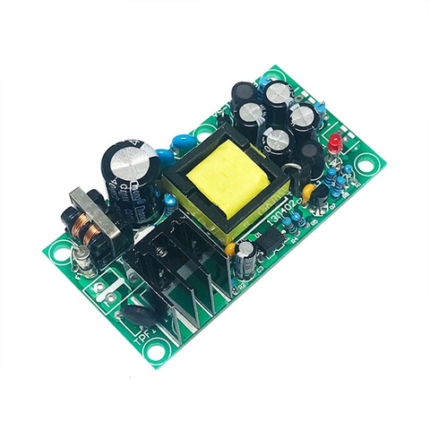 Module d'alimentation électrique à découpage isolé 12V, 5V, 1a, module d'alimentation AC-DC, double sortie 220V vers 12v, 5v, 1a ► Photo 1/5