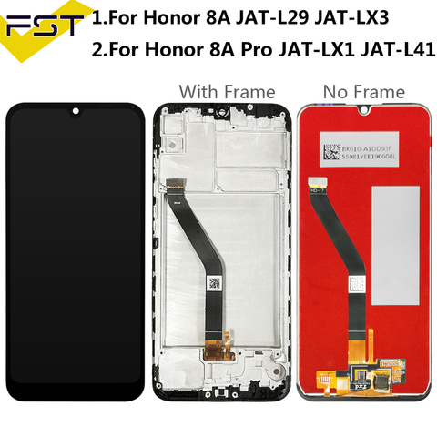Écran tactile LCD avec châssis, 6.09 pouces, pour Huawei Honor 8A/Honor Play 8A JAT-L29 JAT-L09, pour Honor 8A Pro JAT-L41 ► Photo 1/6