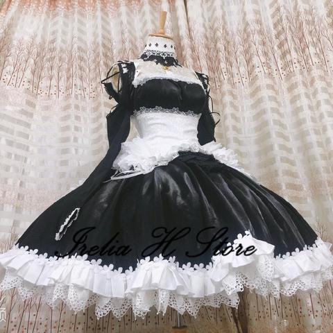 Version luxueuse Formidable Azur Lane Cosplay Formidable Cosplay déguisement robe de femme de chambre femme sur mesure ► Photo 1/6