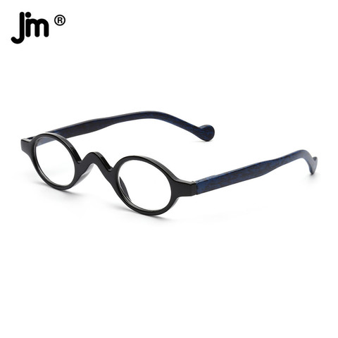 JM Vintage personnalité ronde lunettes de lecture printemps charnière femmes hommes loupe presbyte dioptrie ► Photo 1/6