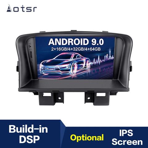 Autoradio Android 10, IPS, Navigation GPS, lecteur multimédia, unité centrale, enregistreur cassette, pour voiture Chevrolet Cruze (2008 – 2012) ► Photo 1/6