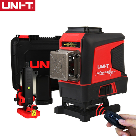 UNI-T LM575LD 3D Vert Niveau Laser 12 Lignes Verticale Horizontale Niveau Laser Automatique Auto-nivelant Télécommande Intérieur Extérieur ► Photo 1/6