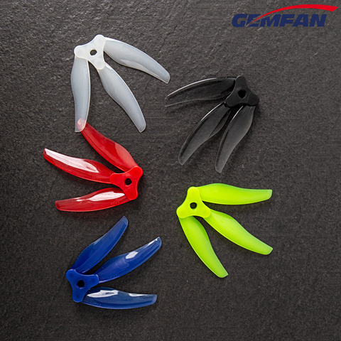 GEMFAN – 6 paires/12 paires d'hélices de 5 pouces 5135, hélices pliables à 3 lames pour Drones RC FPV de course Freestyle de 5 pouces, Nazgul5 LAL5 ► Photo 1/6