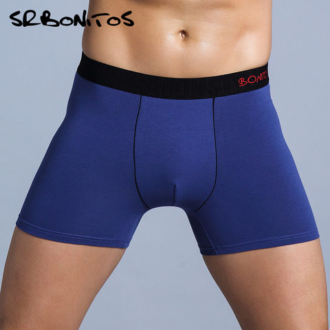 Boxer en coton pour Homme, sous-vêtement Sexy, caleçon en bambou ► Photo 1/6