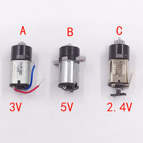 Micro Mini N10 M10 motoréducteur DC2.4V 3V 5V précision planétaire réducteur de vitesse moteur bricolage Robot voiture intelligente jouet ► Photo 1/6