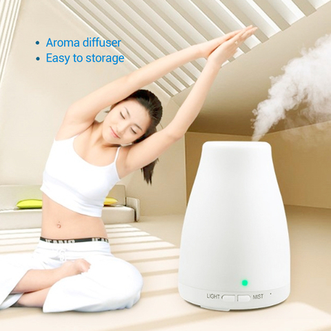 Humidificateur d'air ultrasonique de diffuseur d'huile essentielle d'arome de 100ml ► Photo 1/6