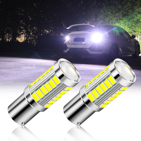 Ampoule LED de voiture BA15S P21W 1156, 1 pièce, feu de recul pour Chevrolet Cruze Aveo Lacetti Captiva Niva Spark, london Epica Sail Sonic ► Photo 1/5