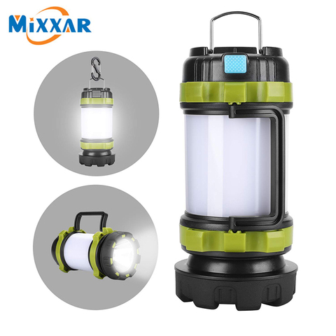 ZK20 Portable LED Camping lumière travail lumière extérieure tente lumière poche lampe de poche USB Rechargeable étanche recherche lumière ► Photo 1/6