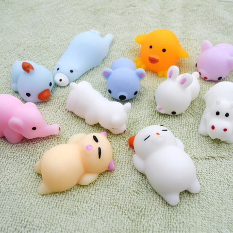 41 modèles presser jouets Mini changement de couleur spongieux mignon animaux Anti-stress balle presser doux collant soulagement du Stress drôle cadeau jouet ► Photo 1/6