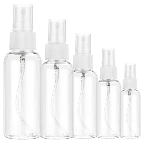 20 pièces bouteille vide rechargeable 10ml 30ml 50ml 60ml 100ml bouteilles de pulvérisation en plastique ► Photo 1/6