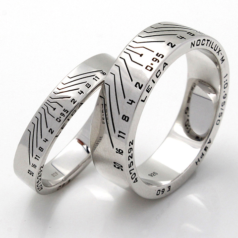 Bague en argent Sterling E60 pour photographe ► Photo 1/1