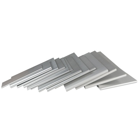 Plaque en alliage d'aluminium 6063-T5, épaisseur 3mm 5mm 6mm 8mm 10mm 12mm 15mm, plaque d'oxydation, longueur 100-300mm ► Photo 1/4