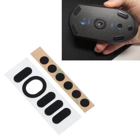 Logitech – jeu de pieds de souris pour Logitech G304 G305, avec bord incurvé de 2022mm, nouveau, 0.6 ► Photo 1/5