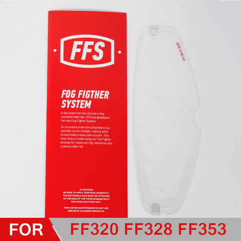 Original LS2 FF353 casque visière clair anti-buée patch adapté à ls2 ff328 ff320 casque lentille Anti-buée Film ► Photo 1/1