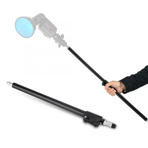 Support de lumière Studio de photographie 45-74cm tige d'extension réglable bâton pôle pour lumière Microphone bras support de support photo ► Photo 1/1