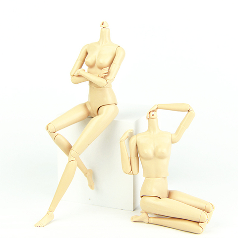 BJD – poupée articulée pour fille, corps mobile, femme nue, à la mode, 22 pièces, 1/6 ► Photo 1/6