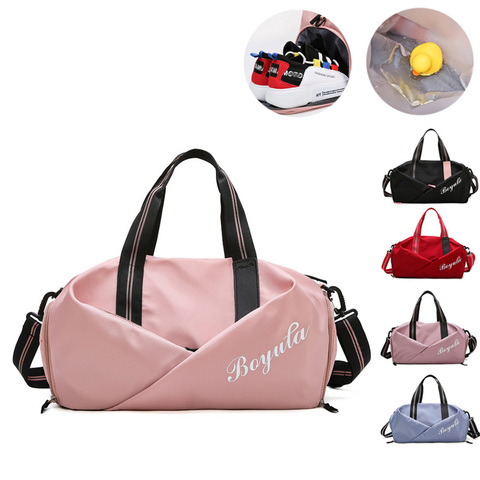 Femmes Sac De Sport Sport Fitness Sac à main sacs d'entraînement pour chaussures voyage sec et humide tapis De Yoga Sac De Sport Mochila Sporttas ► Photo 1/6