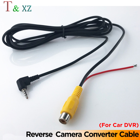 T & xz – câble d'entrée AV RCA à 2.5MM, pour caméra DVR de voiture, adaptateur de caméra de stationnement à vue arrière, aide au stationnement ► Photo 1/2