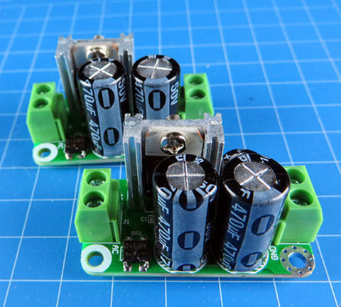 Module d'alimentation à régulation unique DC 5V 9V 12V 15V 24V redresseur panneau filtrant 7805/ 7809 / 7812/7815/ 1A pour amplificateur audio ► Photo 1/4