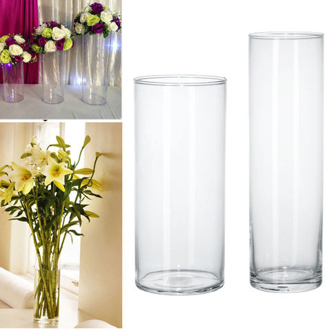 Vase suspendu rond en plastique transparent, pour plantes, fleurs, fête de mariage, chambre à coucher, salon, bureau, décoration de la maison ► Photo 1/5