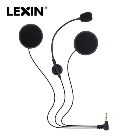 Lexin – oreillette Bluetooth R6 A4 pour moto, haut-parleur et Microphone, Intercom pour casque, Jack 3.5mm ► Photo 1/4