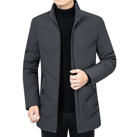 Veste polaire coupe-vent à capuche pour homme, manteau chaud, épais, Parka, nouvelle collection hiver 2022 ► Photo 1/6