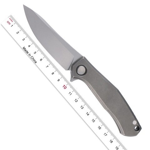 Couteau de poche pliant avec lame D2, 3.34 