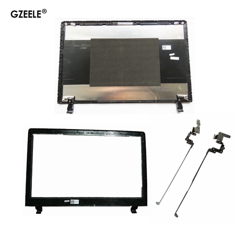 GZEELE pour Lenovo pour ideapad 100-15 100-15IBY B50-10 ordinateur portable LCD couverture arrière boîtier supérieur couvercle arrière AP1HG000100 charnière charnières ► Photo 1/6