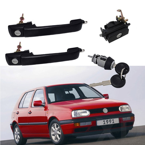 Système de verrouillage complet pour voiture VW, pour VW Golf III, Golf III Variant VENTO 1991-1999, 1H0905855A, 1H0837207C 1H6 827571 ► Photo 1/5