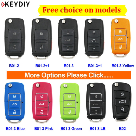 KEYDIY-clé télécommande KD pour voiture, B01-2, B01-2, 1, B01-3, B01-3, + 1, B02, B01-3, de luxe, pour KD900, URG200, KD900, KD-X2, Mini KD ► Photo 1/6