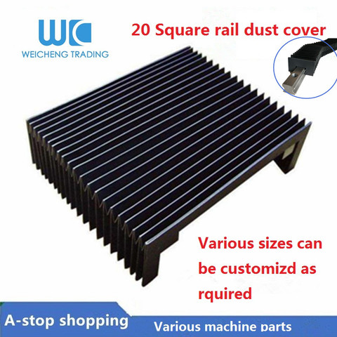 Rail de guidage linéaire flexible HGR20mm-1000/1500/2000/2500/3000/3500, couvercles de protection contre la poussière pour guide linéaire ► Photo 1/1