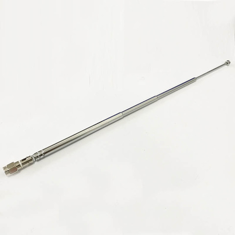 1PC remplacement 164mm de long 7 Sections antenne télescopique SMA mâle pour Radio TV antenne bricolage prix de gros ► Photo 1/3