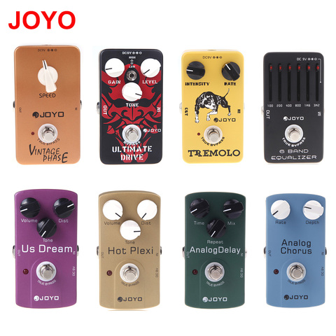 JOYO JF-34 distorsion guitare effet pédale véritable dérivation guitare ampli simulateur effet pédale guitare accessoires guitare amplificateur ► Photo 1/1