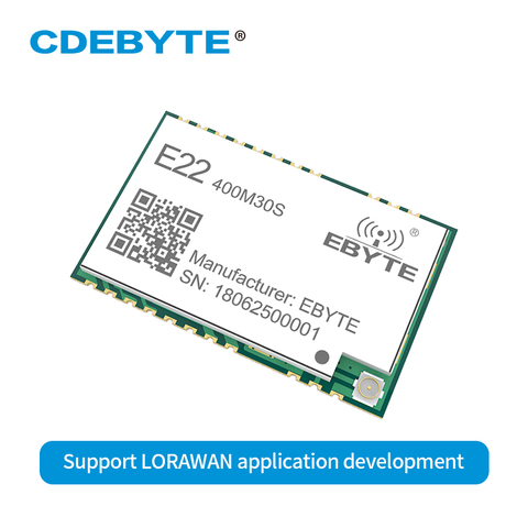 Ebyte-Module émetteur sans fil | Modèle LoRa SX1268, 433MHz, 30dBm, cms, longue Distance, Module émetteur sans fil IoT ► Photo 1/6