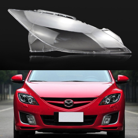 Couvercle de phare avant pour Mazda 6, couvercle de phare de voiture de remplacement, coque automobile, 2009, 2010, 2011, 2012, 2013, 2014, 2015 ► Photo 1/6