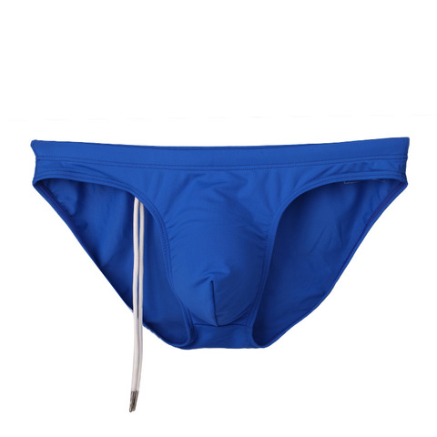 BRAVE PERSON – slip de bain en Nylon solide pour hommes, culotte de plage, Bikini, taille basse, sources chaudes, Sexy ► Photo 1/6